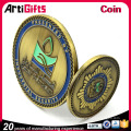 Promoción barata personalizada antigua antigüedades monedas de oro